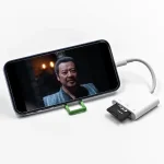 NK-101Y Pro 8 Pin to 8 Pin + SD + TF Port 3 in 1 Camera Reader Adapter - Image 6