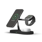 T268 5 in 1 15W Multi-function Magnetic Wireless Charger for iPhone 12 Series & Apple Watchs & AirPods 1 / 2 / Pro, with LED Light - Image 2