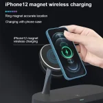 T268 5 in 1 15W Multi-function Magnetic Wireless Charger for iPhone 12 Series & Apple Watchs & AirPods 1 / 2 / Pro, with LED Light - Image 4