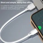 WK WDC-105i 2.4A 8 Pin Full Speed Pro Charging Data Cable, Length: 25cm, 8 Pin - Image 7