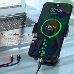 K061 1.2m 5A 3 in 1 USB to 8 Pin + USB-C / Type-C + Micro USB Round Fast Charging Data Cable - Image 13