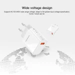 ROCK SPACE HGF-058U-A T48 QC3.0 USB Single Port Travel Charger, US Plug, IP8G0861EU, IP8G0861US - Image 2