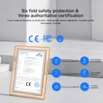 ROCK SPACE HGF-058U-A T48 QC3.0 USB Single Port Travel Charger, US Plug, IP8G0861EU, IP8G0861US - Image 5