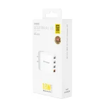 WK WP-U125 Youpin Series 18W QC3.0 4 USB Ports Fast Travel Charger, CN Plug / US Plug, CN Plug / US Plug - Image 2