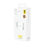 WK WP-U125 Youpin Series 18W QC3.0 4 USB Ports Fast Travel Charger, EU Plug, EU Plug - Image 2