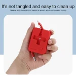 019-1 3 in 1 USB to 8 Pin + Micro USB + USB-C / Type-C Macaron Telescopic Data Cable with Storage Slot & Bracket, Cable Length: 1m, with Storage Slot & Bracket - Image 6