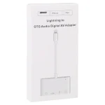 4 in 1 8 Pin to Dual USB + 3.5mm AUX + HDMI OTG Audio Digital AV Adapter - Image 5