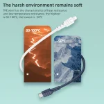 REMAX RC-068i PD 20W Type-C / USB-C to 8 Pin High Elastic TPE Fast Charging Data Cable, Length: 1m, Type-C to 8 Pin - Image 4