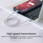 IVON CA70 8 Pin Fast Charging Data Cable, Length: 2m, 8 Pin, Length: 2m - Image 3