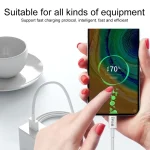 IVON CA70 Micro USB Fast Charging Data Cable, Length: 3m, Micro USB, Length: 3m - Image 2