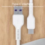 IVON CA86 5A Type-C / USB-C Super Fast Charging Data Cable, Length: 1m, CA86 - Image 5
