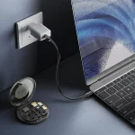 YESIDO CA118 6 in 1 Multifunctional Charging Data Cable Storage Box Suit, CA118 Black - Image 6