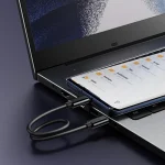 YESIDO CA118 6 in 1 Multifunctional Charging Data Cable Storage Box Suit, CA118 Black - Image 7