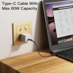 YESIDO CA114 5 in 1 Multifunctional Charging Data Cable Storage Box Suit, CA114 Black - Image 4