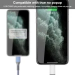 3A 3 in 1 USB to Type-C / 8 Pin / Micro USB Fast Charging Cable, Cable Length: 1.2m - Image 6