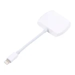 8 Pin Male to 8 Pin+ Dual 3.5mm Audio Female Headphone Adapter Adapter, 8 Pin Male to 8 Pin+ Dual 3.5mm - Image 3