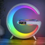 N69 Smart Bluetooth Speaker Support Wireless Charger & Alarm Clock & Ambient Light, US Plug, US Plug, N69 US Plug