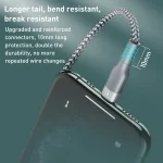 REMAX RC-009i 1m 2.22A USB-C / Type-C to 8 Pin 20W PD Fast Charging Data Cable, Type-C to 8 Pin 20W - Image 3