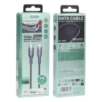 REMAX RC-009i 1m 2.22A USB-C / Type-C to 8 Pin 20W PD Fast Charging Data Cable, Type-C to 8 Pin 20W - Image 8