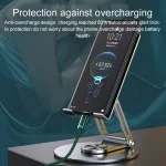 WK WDC-194 Pioneer Series 2 in 1 65W USB-C/Type-C to USB-C/Type-C+8 Pin Fast Charging Data Cable, Length: 1m, WDC-194 - Image 2