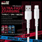 WEKOME WDC-01 Tidal Energy Series 2.4A USB to 8 Pin PVC Data Cable, Length: 1m, USB to 8 Pin - Image 4