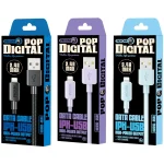 WEKOME WDC-03 Tidal Energy Series 2.4A USB to 8 Pin Braided Data Cable, Length: 1m, USB to 8 Pin - Image 3