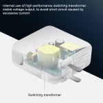 87W Type-C Power Adapter Portable Charger with 1.8m Type-C Charging Cable, AU Plug, 87W AU Plug - Image 10