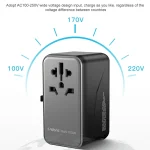 MOMAX UA10D 1-World GaN PD 100W Fast Charger Power Adapter - Image 13