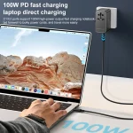 MOMAX UA10D 1-World GaN PD 100W Fast Charger Power Adapter - Image 7