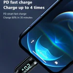 Mutural Li-CC001 1.2m PD20W Digital Display USB-C / Type-C to 8 Pin Charging Data Cable - Image 6