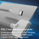 140W USB-C / Type-C to MagSafe 3 Magnetic Fast Charging Cable, Length:2m - Image 3