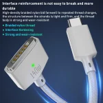 140W USB-C / Type-C to MagSafe 3 Magnetic Fast Charging Cable, Length:2m - Image 7