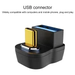 10 Gbps USB Female to USB-C/Type-C Male Magnetic Straight Charging Adapter - Image 3
