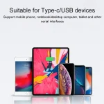 10 Gbps USB Female to USB-C/Type-C Male Magnetic Straight Charging Adapter - Image 6