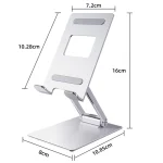 R-JUST SJ33 Aluminum Alloy Folding Phone / Tablet Stand, SJ33 - Image 2