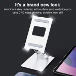 R-JUST SJ33 Aluminum Alloy Folding Phone / Tablet Stand, SJ33 - Image 9