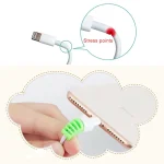 2 PCS Anti-break USB Charge Cable Winder Protective Case Protection Sleeve - Image 4