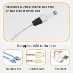 2 PCS Anti-break USB Charge Cable Winder Protective Case Protection Sleeve - Image 6