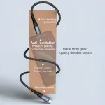 Yesido CA64 2.4A USB-C / Type-C to 8 Pin Charging Cable, Length: 1.2m - Image 5