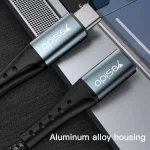 Yesido CA64 2.4A USB-C / Type-C to 8 Pin Charging Cable, Length: 1.2m - Image 6