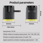 C16 15W 4 in 1 Multifunctional Foldable Magnetic Wireless Charger - Image 5