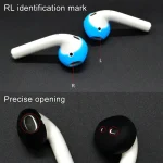 Anti-lost Rope + Silicone Case + Earphone Hang Buckle + Earplug Cover Bluetooth Wireless Earphone Cover Case Set for Apple AirPods 1 / 2 - Image 5