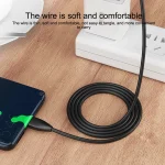 IVON CA87 USB to Micro USB TPE Fast Charge Data Cable, Cable Length: 1m, Micro USB - Image 8