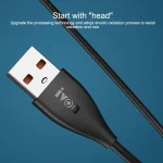 IVON CA87 USB to USB-C / Type-C TPE Fast Charge Data Cable, Cable Length: 1m, USB-C / Type-C - Image 6