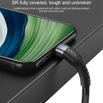 IVON CA88 12W 2.4A USB to Micro USB Nylon Braid Fast Charge Data Cable, Cable Length: 1m, Micro USB - Image 5