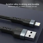 IVON CA88 12W 2.4A USB to Micro USB Nylon Braid Fast Charge Data Cable, Cable Length: 1m, Micro USB - Image 6