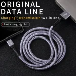 IVON CA89 2.1A USB to 8 Pin Braid Fast Charge Data Cable, Cable Length: 1m, 8 Pin - Image 6