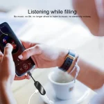 BK-325 2 in 1 8 Pin Male to 8 Pin Charging + 3.5mm Audio Female Earphone Adapter, BK-325 8 Pin Charging + 3.5mm Audio - Image 2