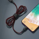 REMAX RC-158m 3A USB to Micro USB Interface Charging + Transmission Magnetic Attraction Polyester Two-color Braided Data Cable, Cable Length: 1m, Micro USB - Image 9