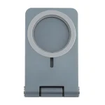 C29 Foldable Metal Bracket for MagSafe Magnetic Wireless Charger, C29 Black, C29 White - Image 4